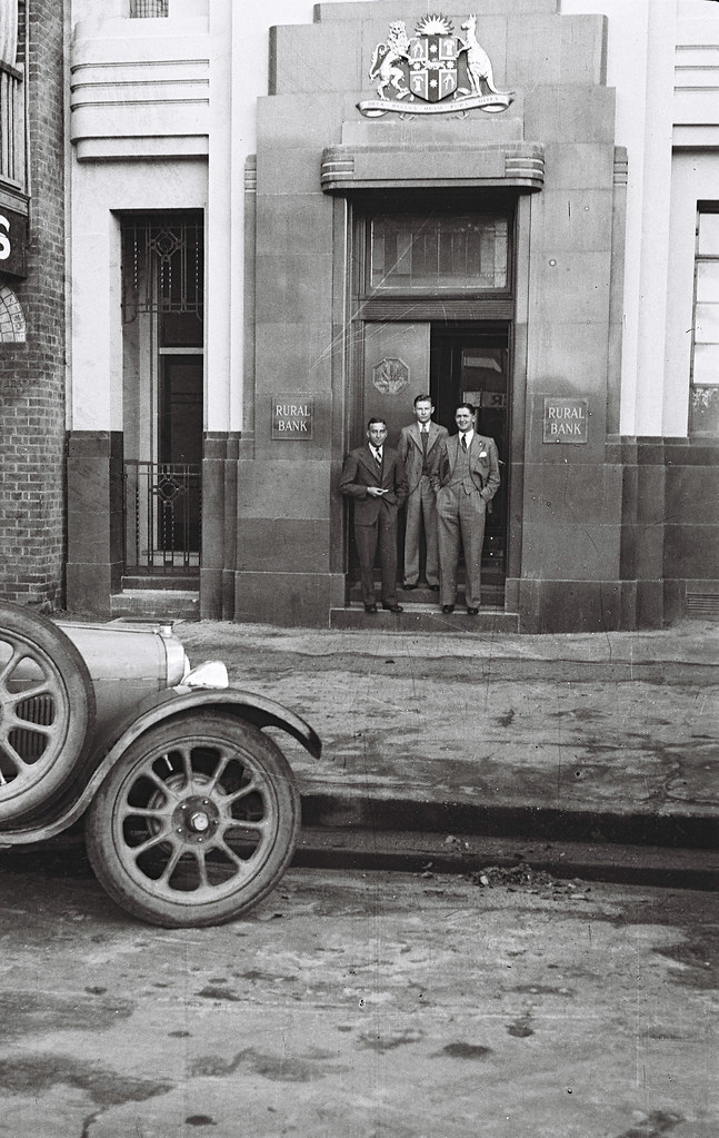 Rural Bank Dean Street Albury 1930s (1) Foto Supplies Flickr