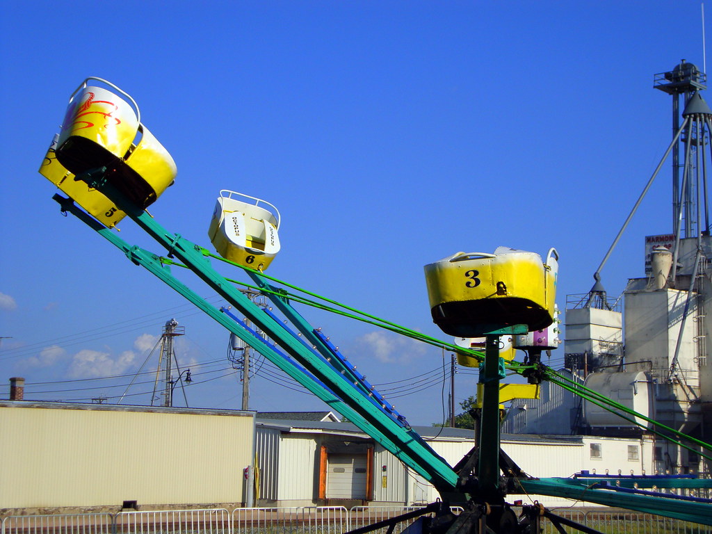 Indianhead Amusements Octopus Ride, Colby Cheese Days. Flickr