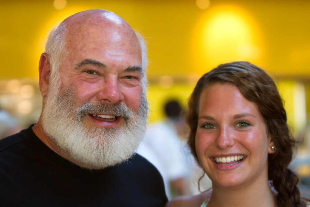 Dr. Weil and Daughter, Diana Andrew Weil Flickr