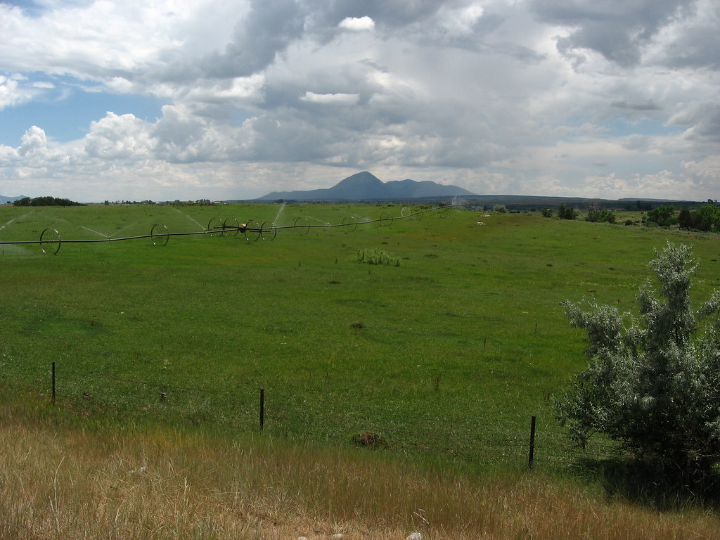 View of Sleeping Ute Mountain from U.S. 491 near Cortez, C… Flickr