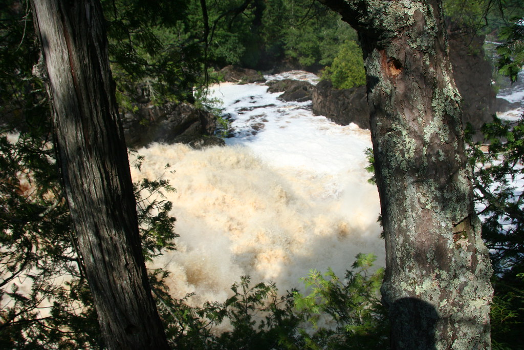 Saxon Falls, Wisconsin Saxon Falls, located just North of … Flickr
