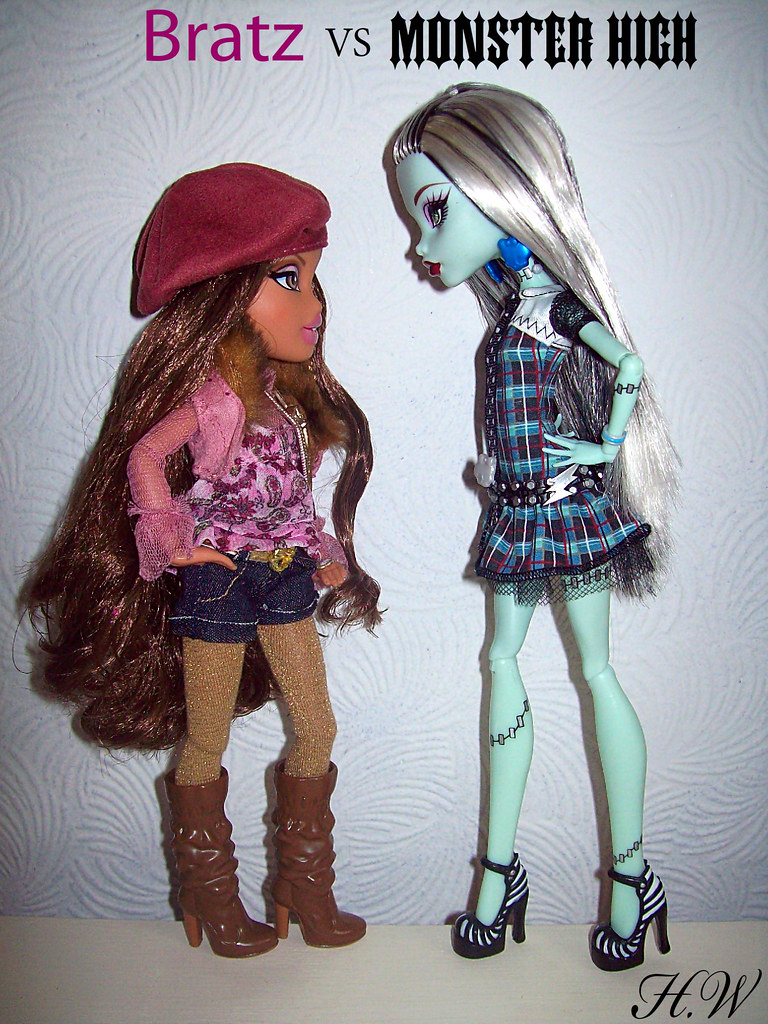 Bratz VS Monster High the Bratz feud with Barbie...… Flickr