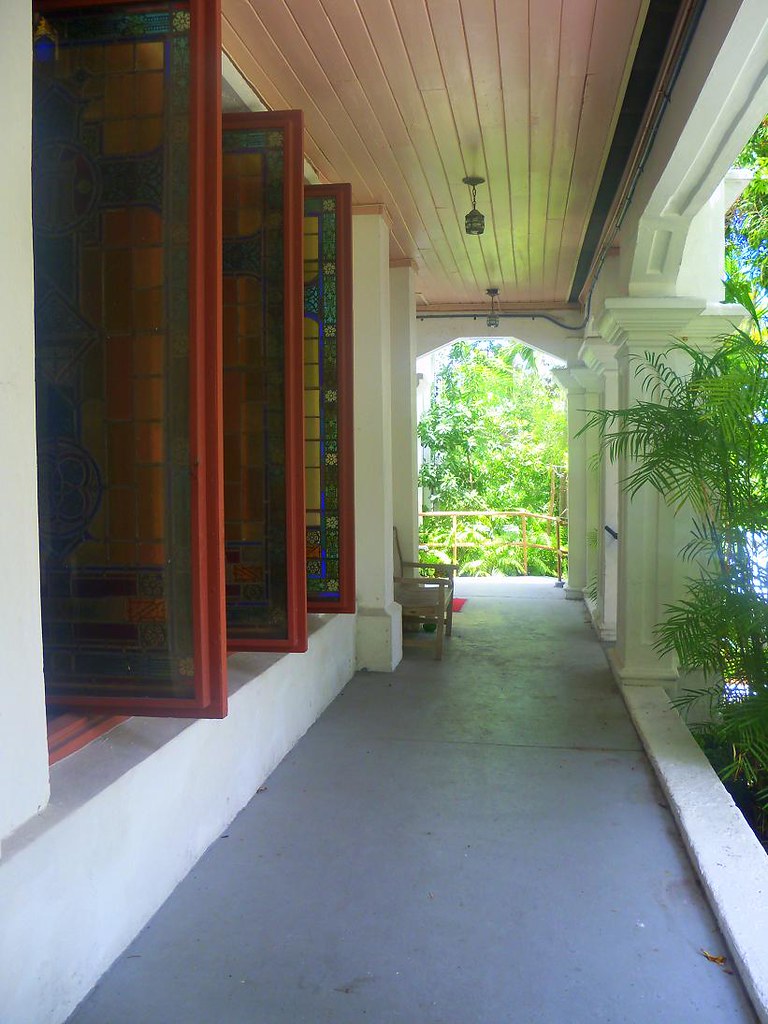 Outdoor Church Hallway There was a beautiful little church… Flickr