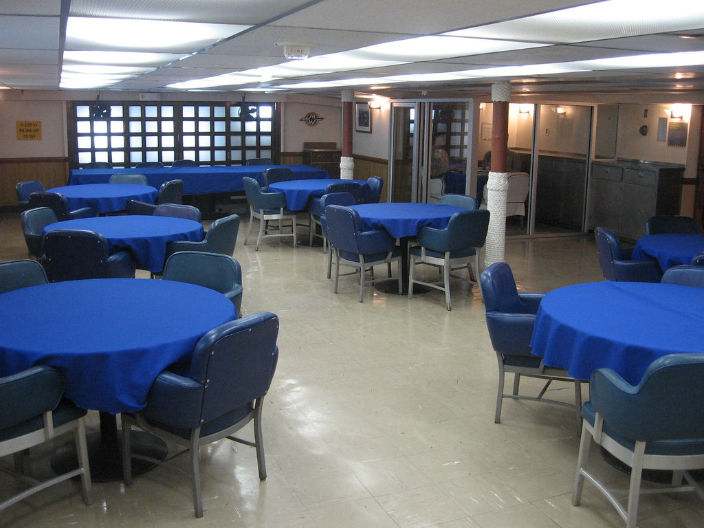 Officers wardroom to eat here officers had to wear the u… Flickr