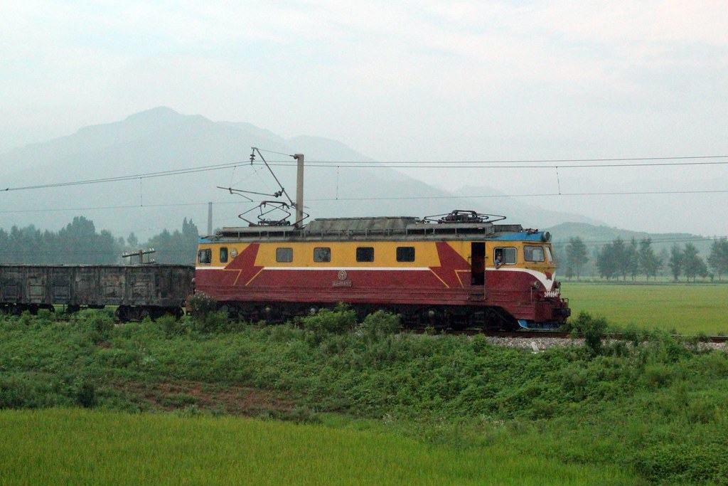Electric Railroad Engine in North Korea a photo on Flickriver