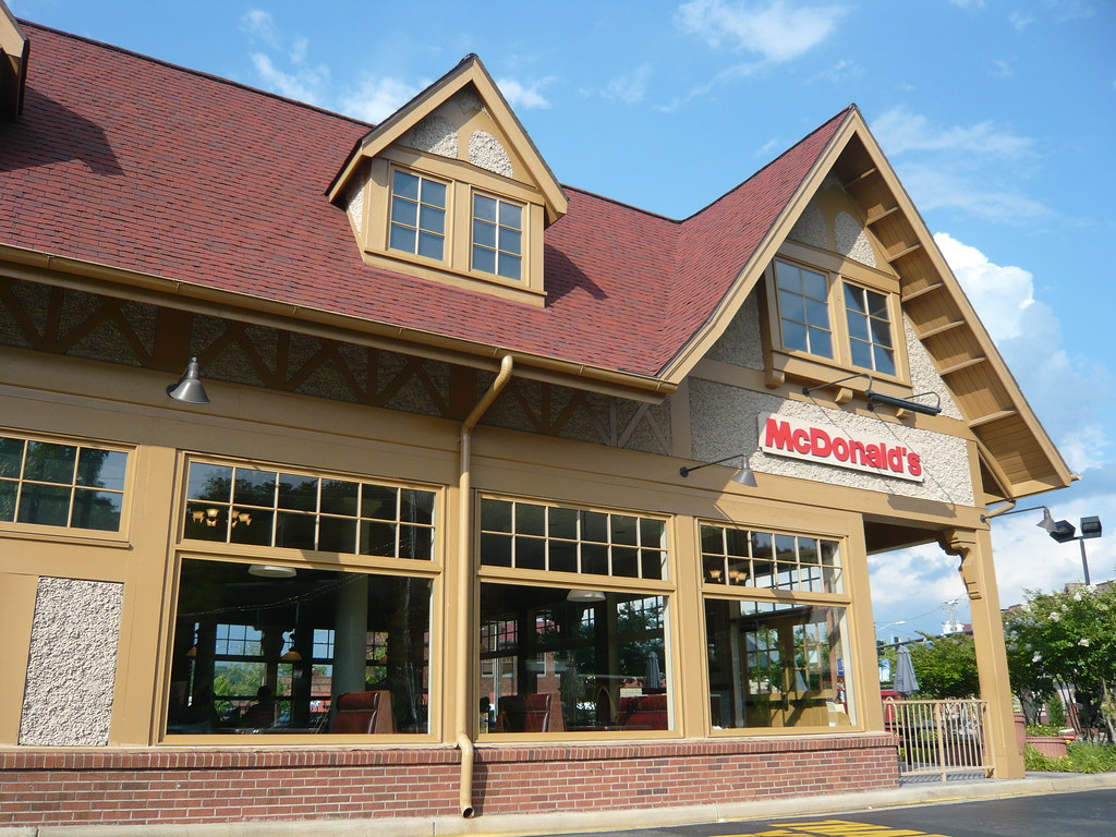 McDonald's Across from the Biltmore Estate Schu Flickr
