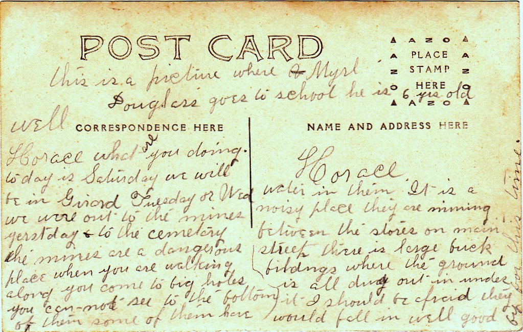 North School, Girard, Kansas, USA, early 20th century (bac… Flickr