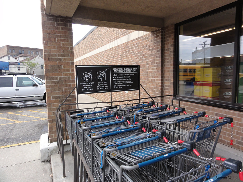 Shopping carts If it meant lower prices, or retasked empl… Flickr