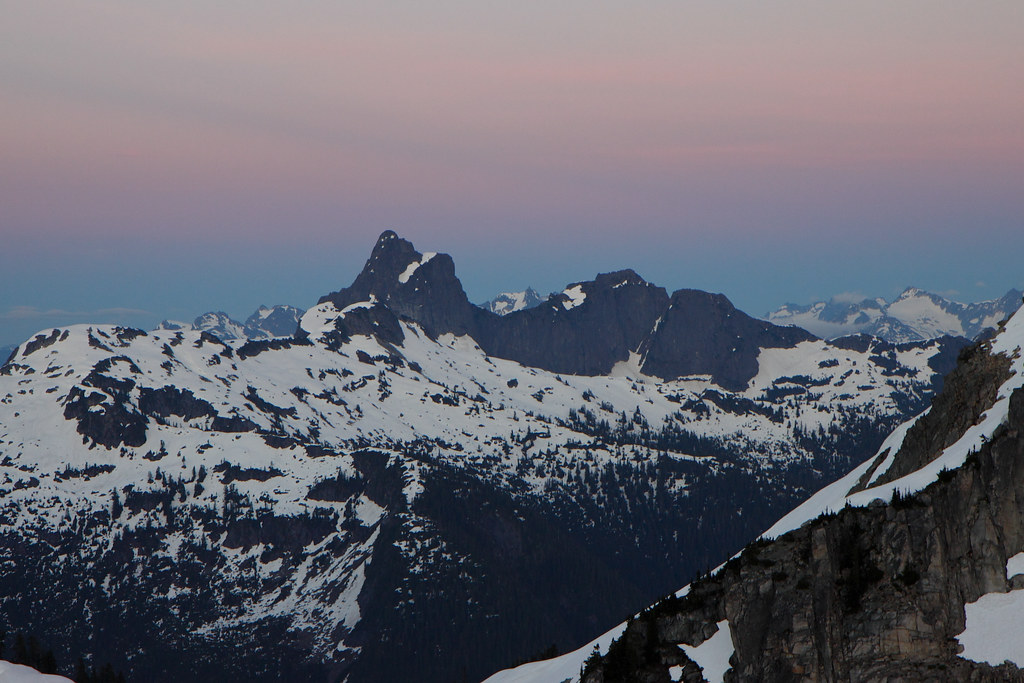 Mount Triumph at Dusk William Betz Flickr
