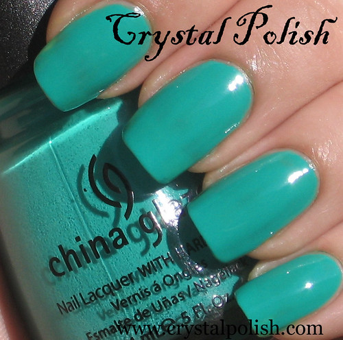 China Glaze Four Leaf Clover 2 coats CrystalPolish Flickr