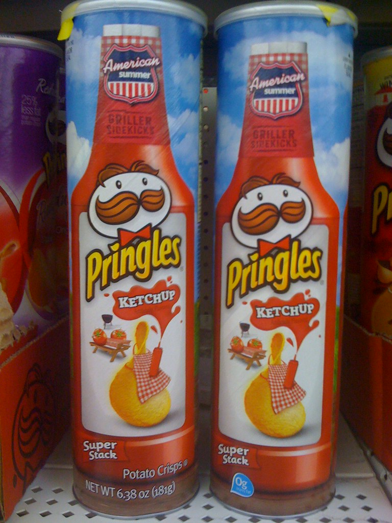 Pringles new limited edition Ketchup flavor (2010) Flickr