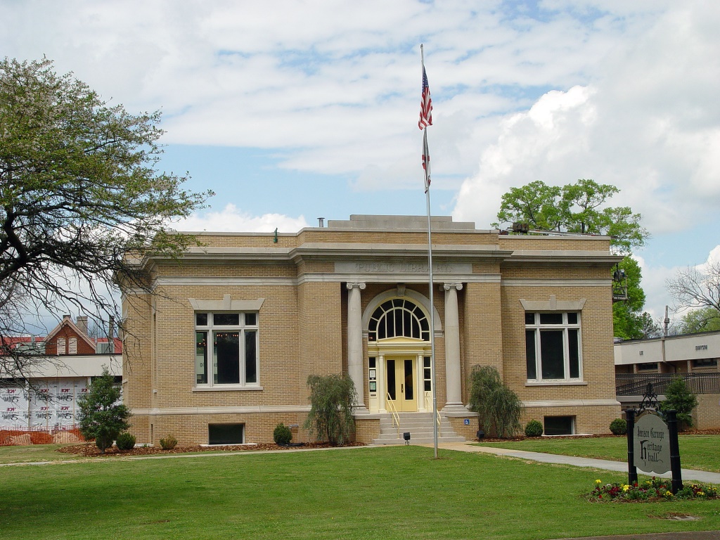 JemisonCarnegie Public Library c.1907, Talladega, Alabama… Flickr