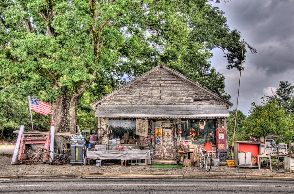 Antique Store Upstate SC View On Black This photo was proc… Flickr