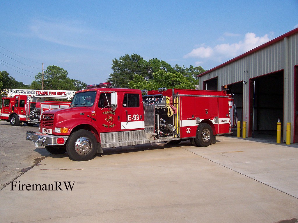 Teague, TX VFD Engine 93 2001 International/Pierce 1250/10… Flickr