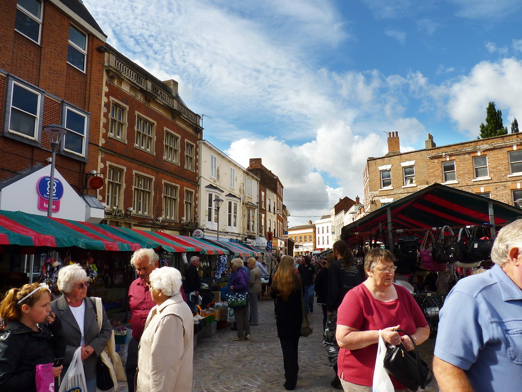 Silver Street Market Looking down Silver Street at the mar… Flickr