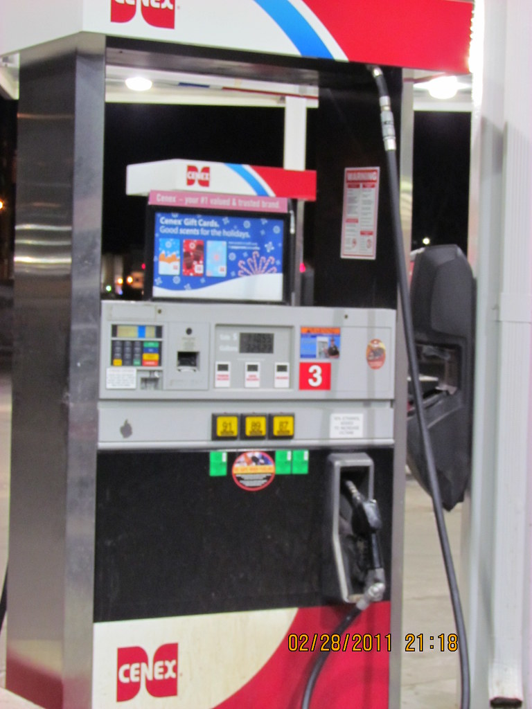 Gas Pump Here is a picture of a local gas pump. How much d… Flickr