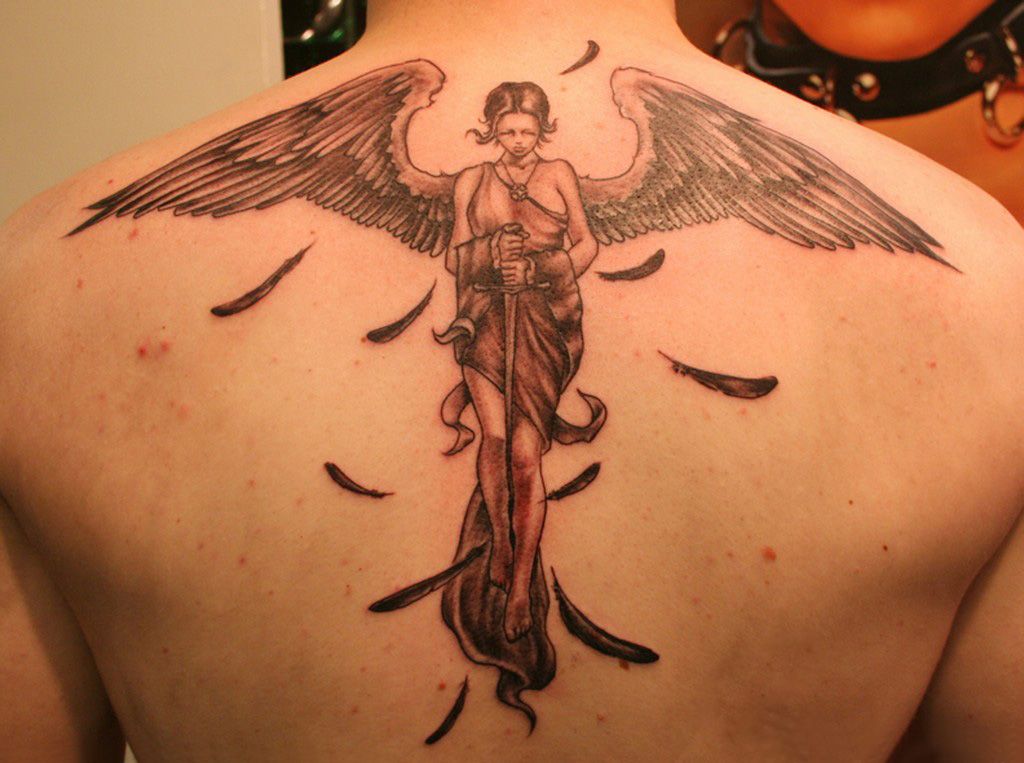 75 melhores desenhos de tatuagem de anjo que vai fazer você se tatuagemdeanjoespadacostas Geórgia Dantas Flickr