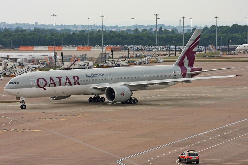 Qatar Airways B777 A7BAG Qatar Airways B777, A7BAG, on i… Flickr