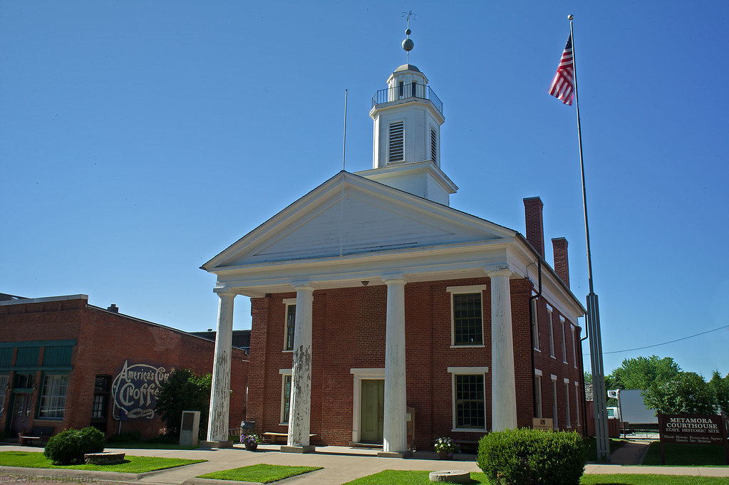 Historic Metamora Courthouse. Metamora, IL The old courtho… Flickr
