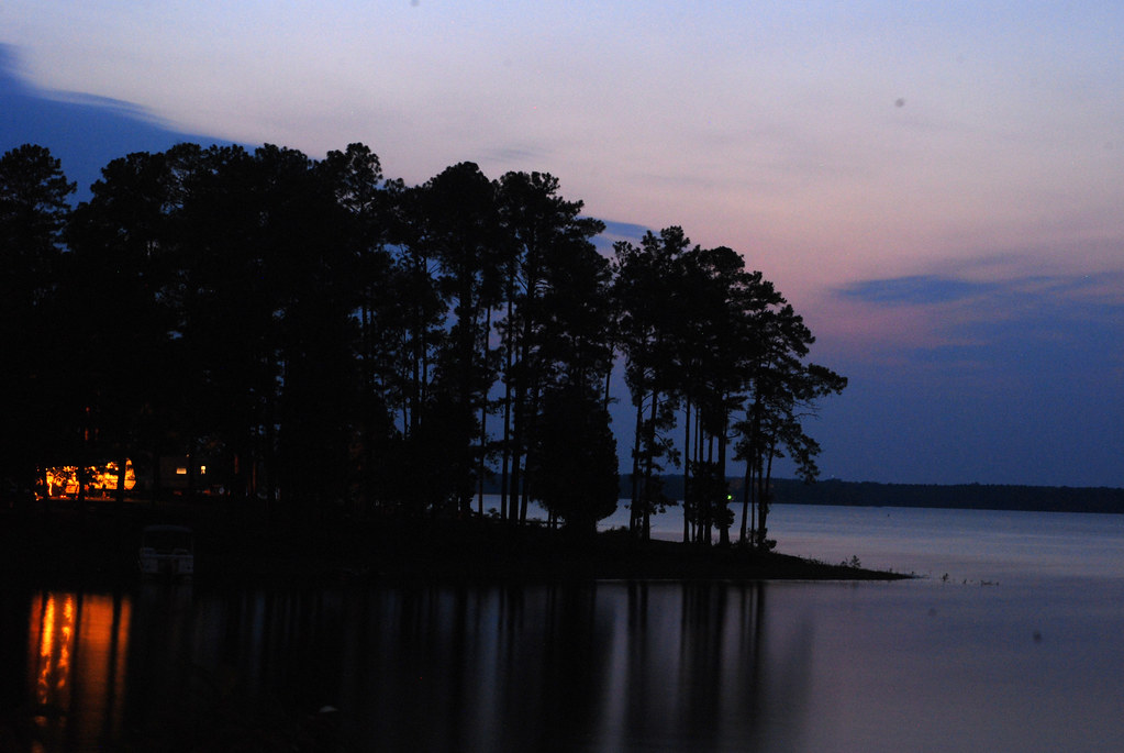 Strom Thurmond Lake, GA shot from the back porch of our ca… Flickr
