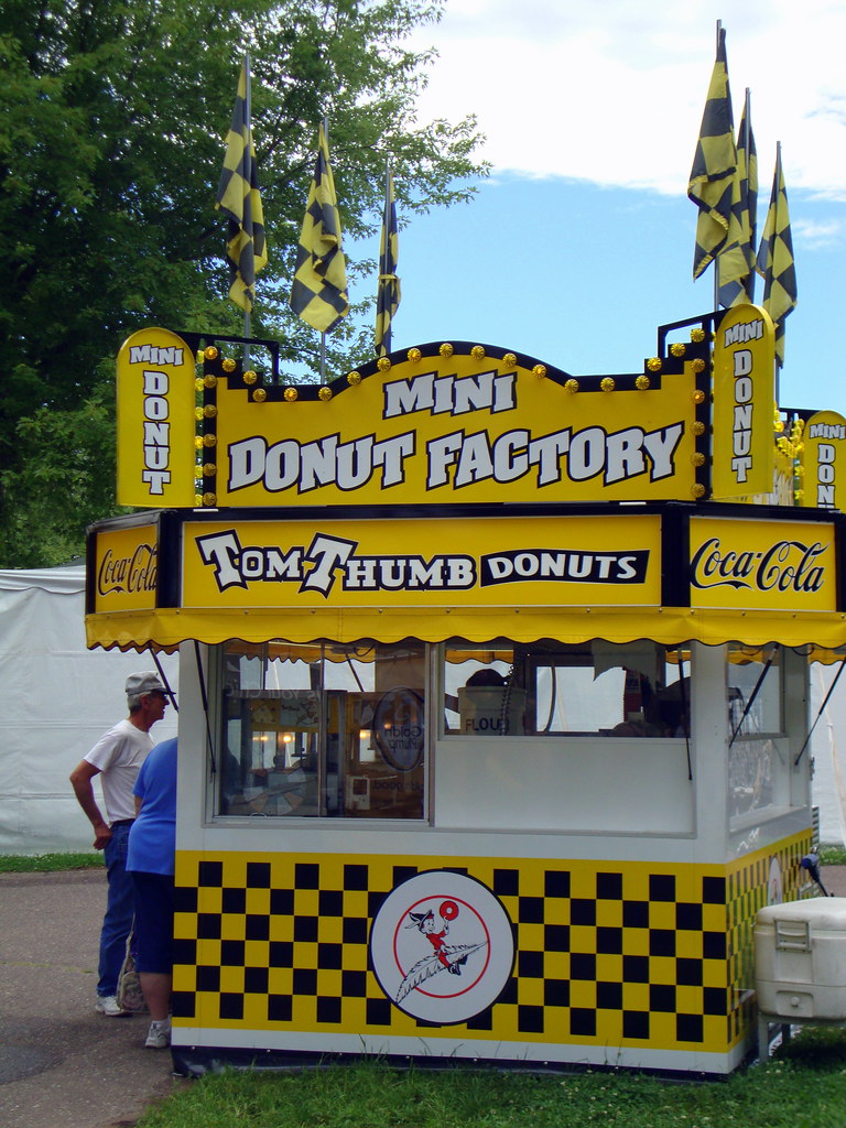 Tom Thumb Mini Donuts Factory, Northern Wisconsin State Fa… Flickr