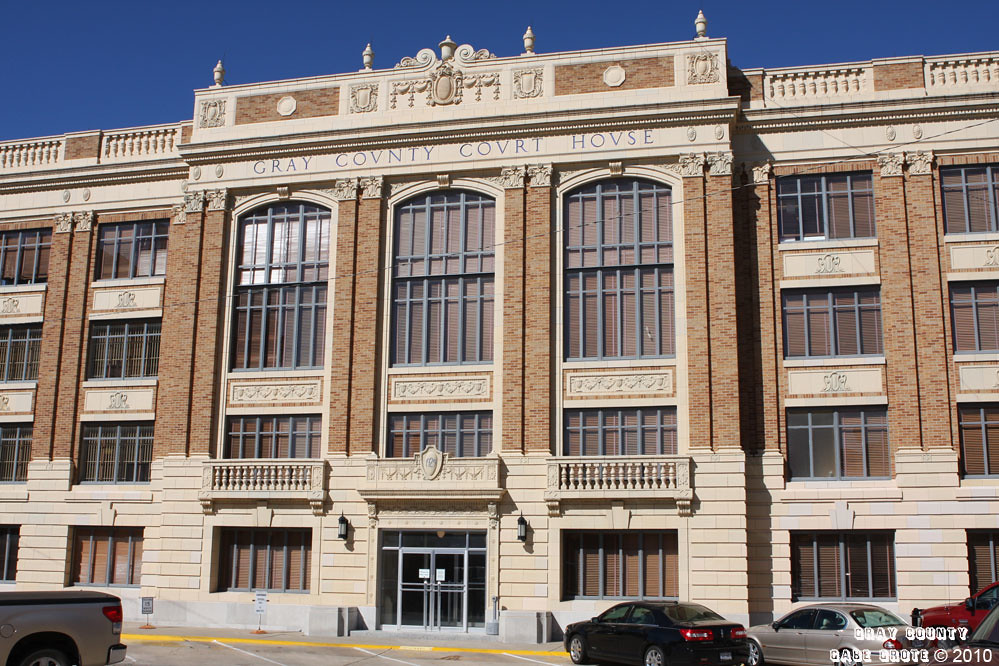 Gray Courthouse, Pampa Texas Go to my website www.gabegro… Flickr