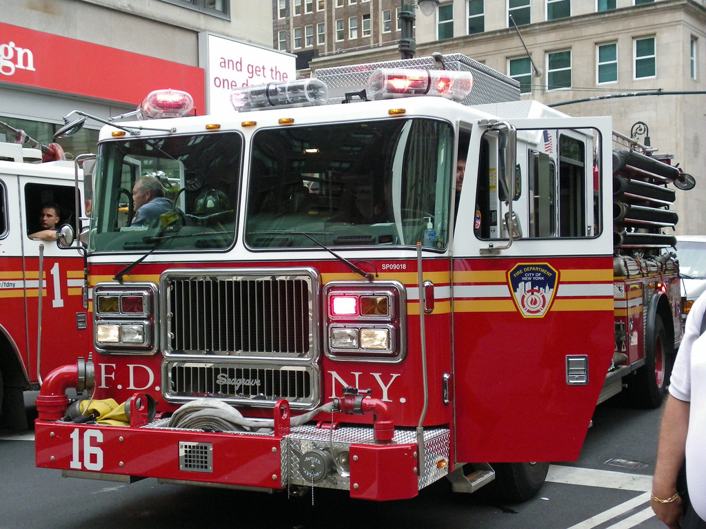 Picture Of New York City Fire Department Engine 16 Truck T… Flickr