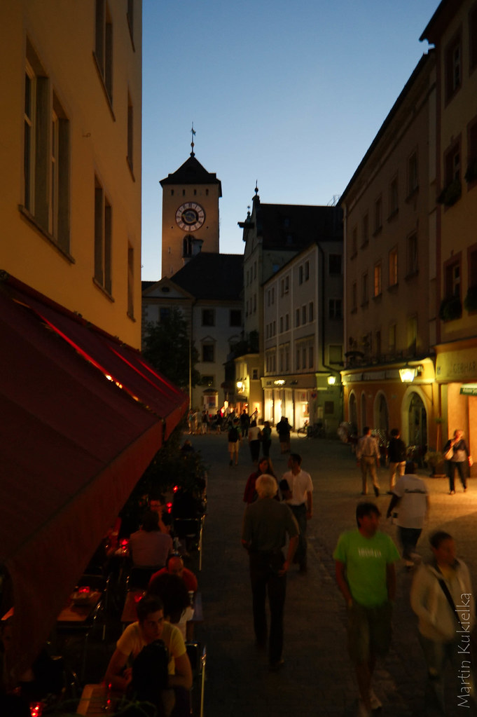 Italy in Regensburg? Regensburg the northest Italian… Flickr