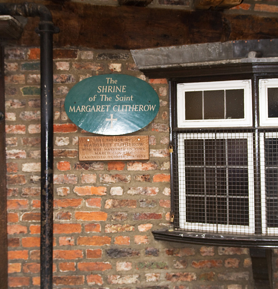 York Margaret Clitheroe House Plaque for St Margaret Clith… Flickr