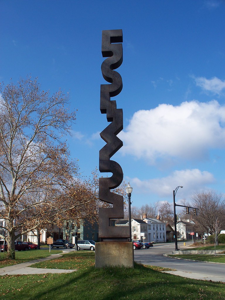 OH Hamilton Sculpture 3 Contemporary sculpture in Hamilt… Flickr