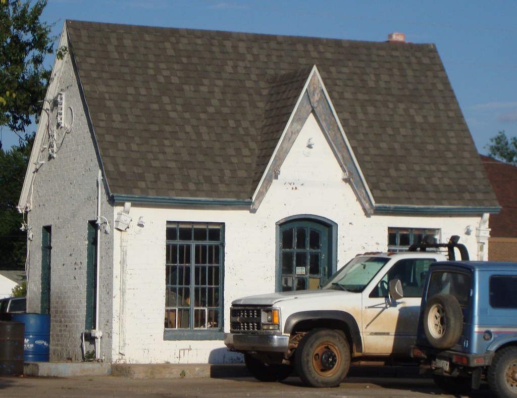 Old Gas Station (Protection, Kansas) Located on Main Stree… Flickr