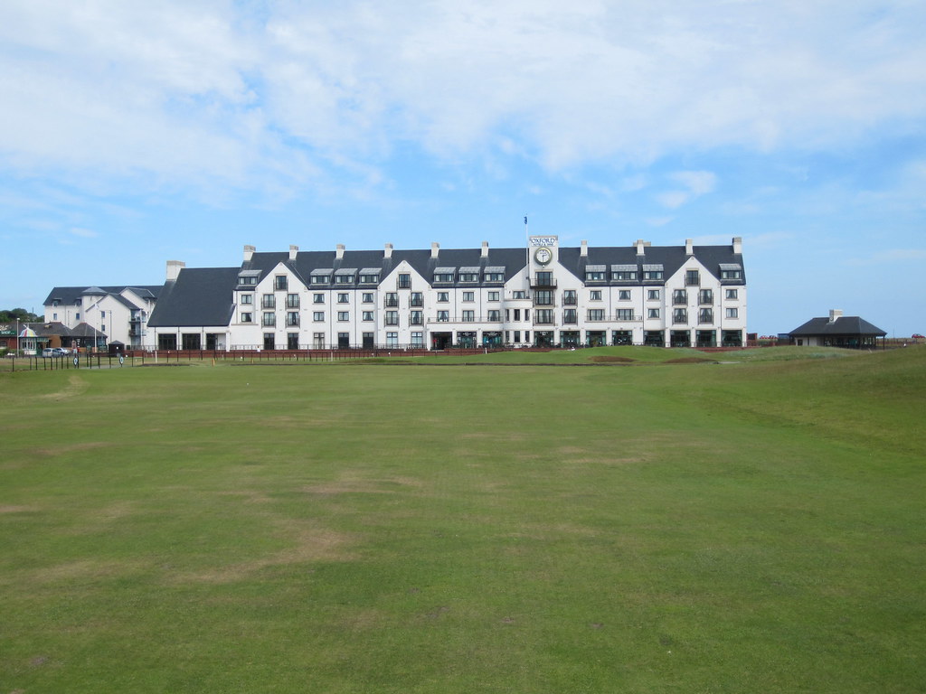 Carnoustie Golf Links The clubhouse. This would have been … Flickr