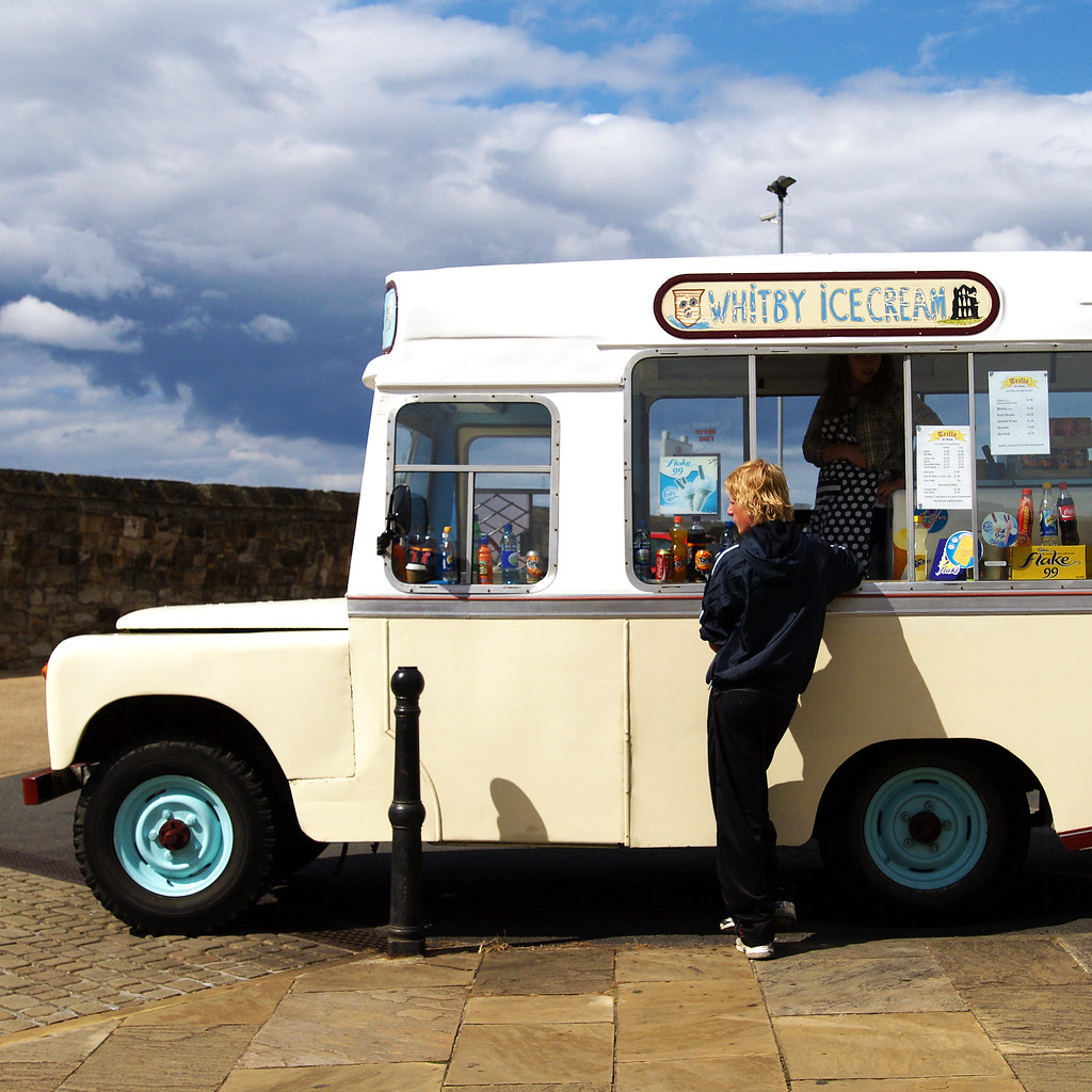 Ice Cream Van, Whitby Ice Cream Van, Whitby Flickr