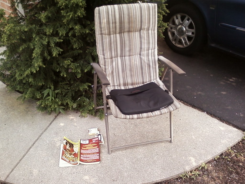 Smoking chair in shade manyko2 Flickr