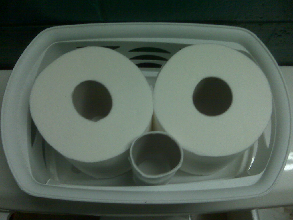 toilet paper face You're going to do WHAT to me? John Kennerly Flickr