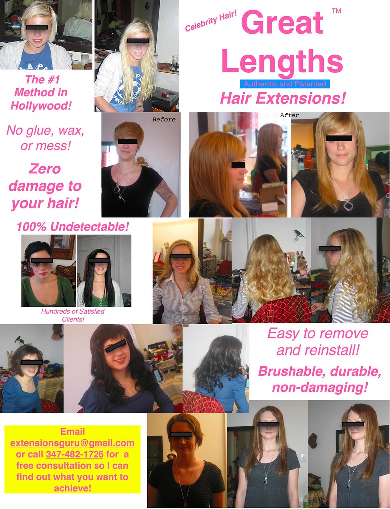 GREAT LENGTHS AD 1b Hair Extensions New York City Flickr