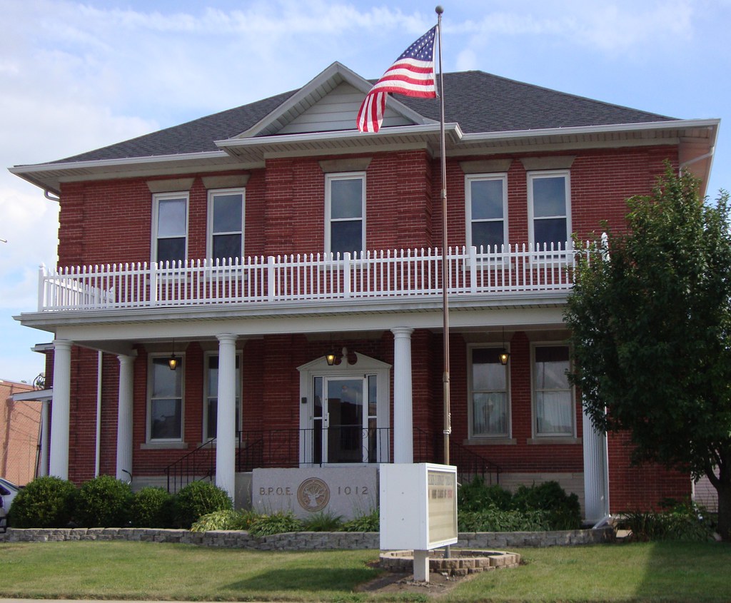Tipton Elks Lodge (Tipton, Indiana) Located to the south o… Flickr