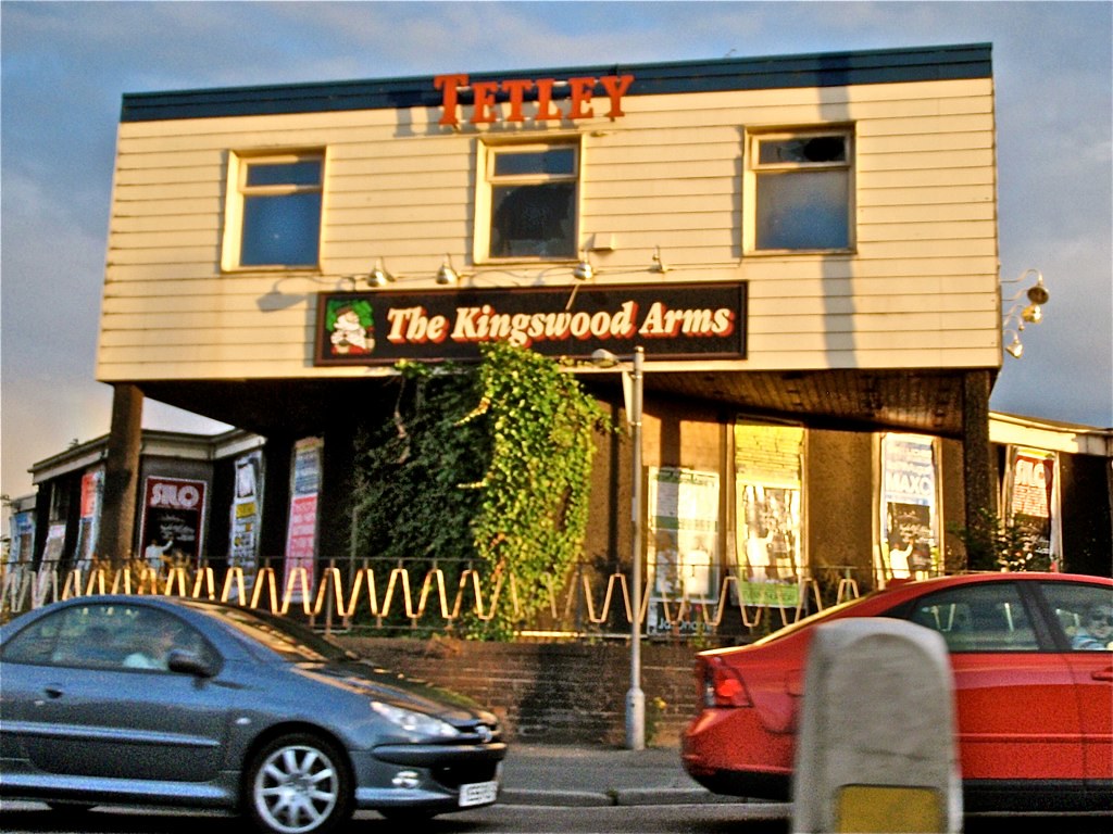 The Kingswood Arms Dudley Hill, Bradford. Sticker Lane