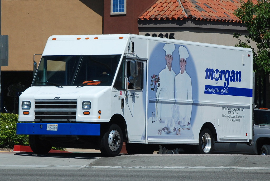 (LINEN) SERVICES, INC. DELIVERY TRUCK Navymailman Flickr