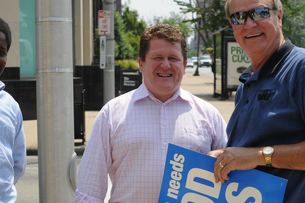 Marty Meyer, candidate Ky State Senate Patrick Delahanty Flickr