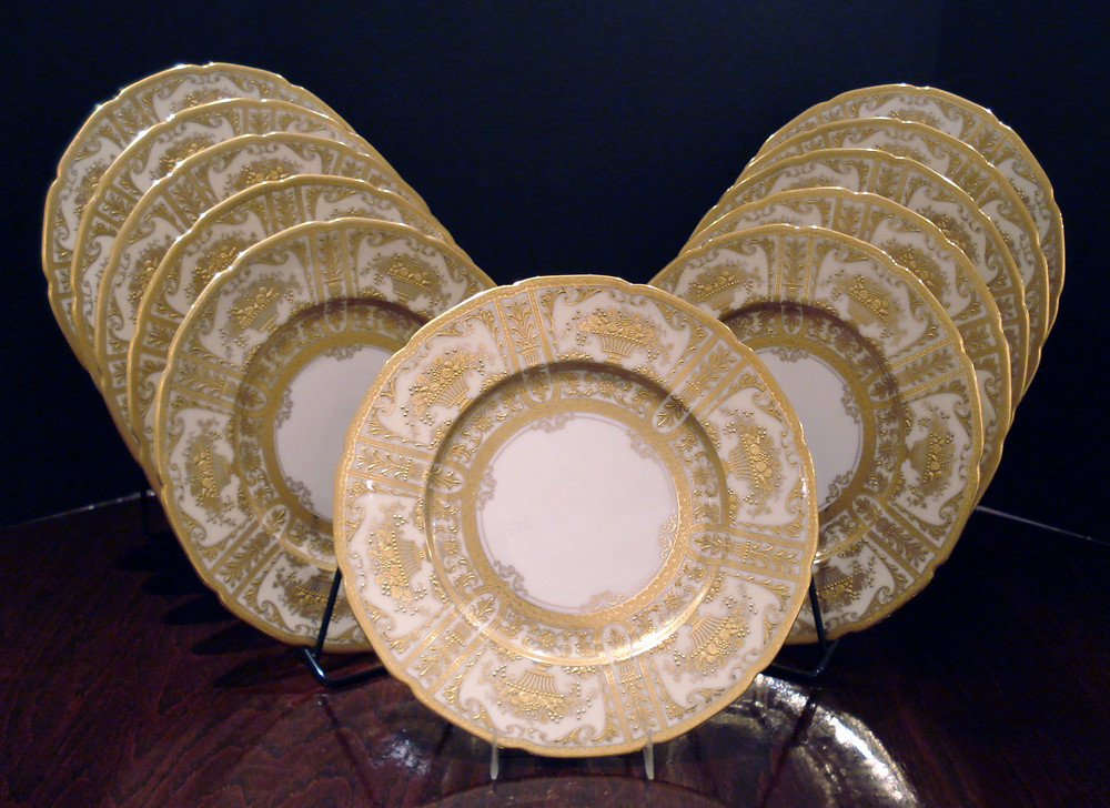 Set of 12 Lenox Service Plates Devonia Antiques for Dining Flickr