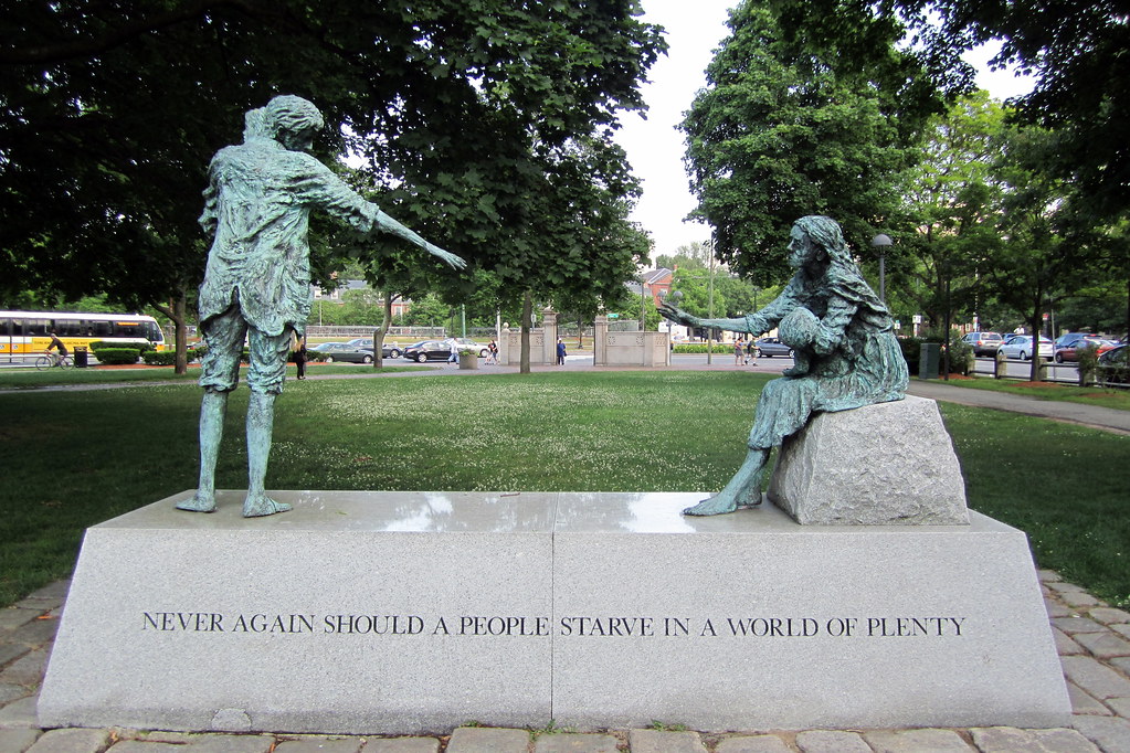 Cambridge Harvard Square Cambridge Common Irish Famin… Flickr