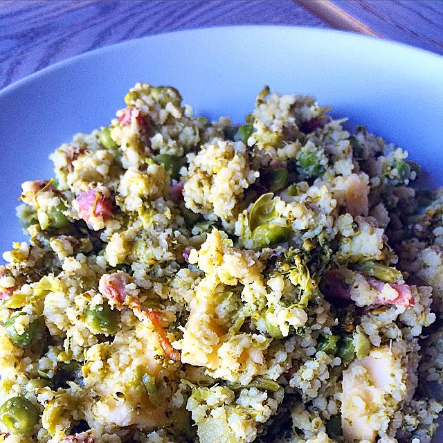 Cous cous con broccoli, piselli, casizolu e pancetta cuci… Flickr