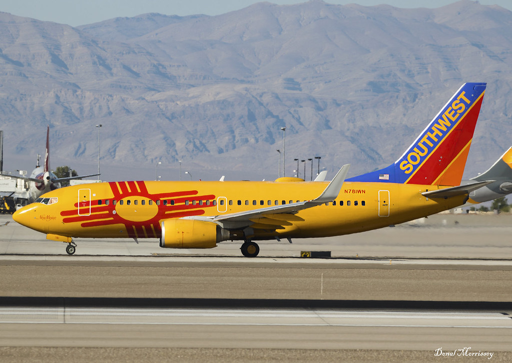Southwest Airlines (New Mexico One Livery) 737700 N781WN Flickr