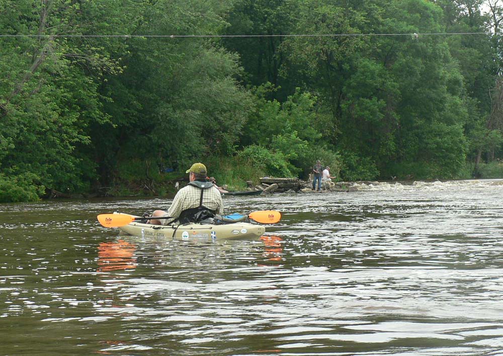 P1140676 Dan Reinhold at the Eureka Dam FoxWisconsin Heritage Paddle Flickr