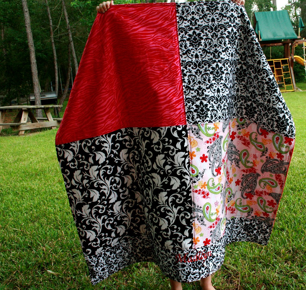 baby quilt baby quilt, using warm and white batting. flann… Flickr