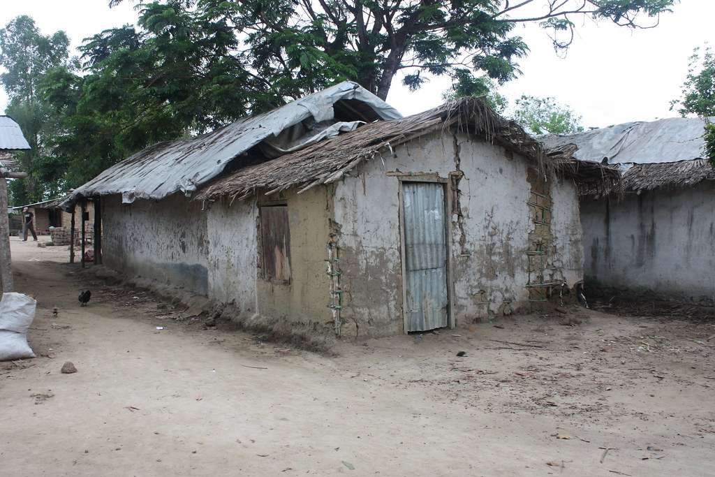Typical home in rural Liberia, Saclepea PRI's The World Flickr