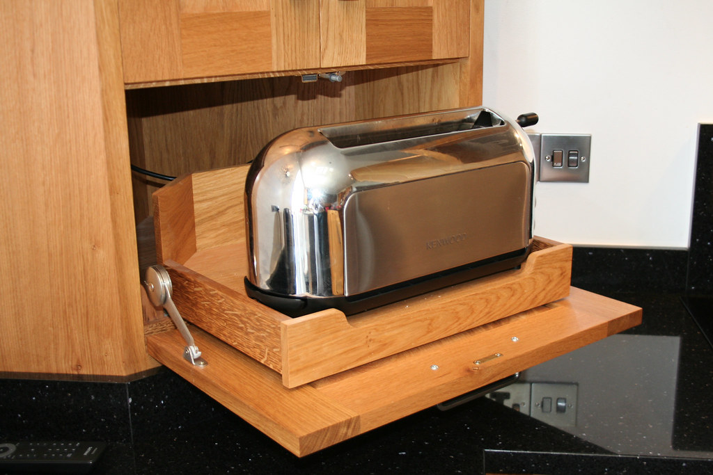 simplywood pull out toaster shelf Simply Wood's no frills … Flickr