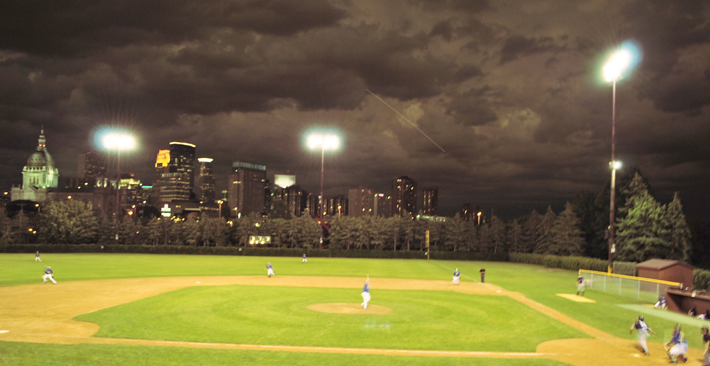 Baseball game during Minneapolis Storm Downtown Minneapo… Flickr