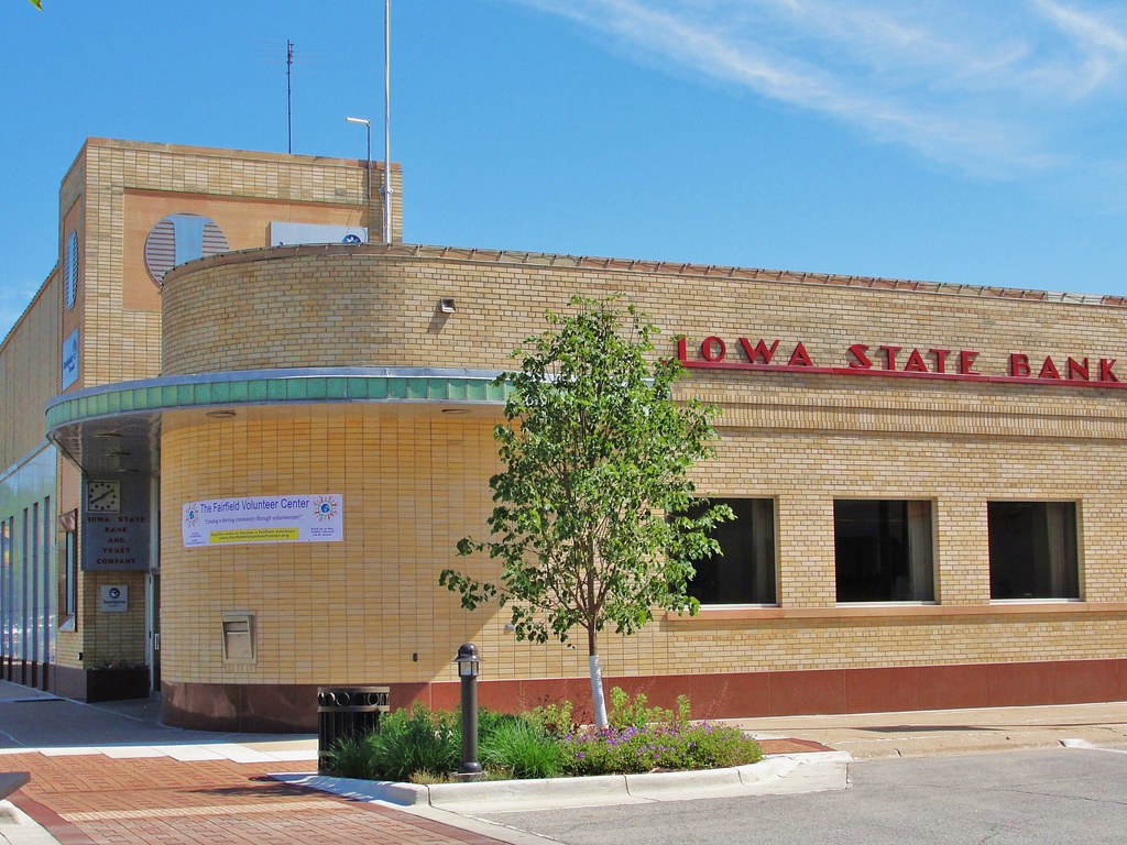 Iowa State Bank and Trust building Fairfield, Iowa Flickr